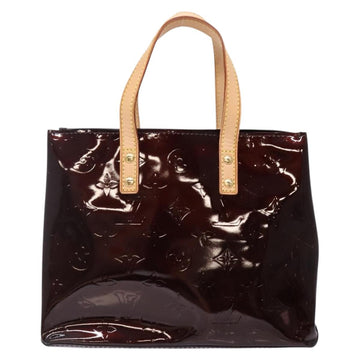 LOUIS VUITTON Monogram Vernis Reade PM Hand Bag Amarante M91993 LV Auth bs29029 - 0