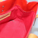 LOUIS VUITTON Monogram Vernis Reade PM Hand Bag Red Rouge M91088 LV Auth bs29030-19