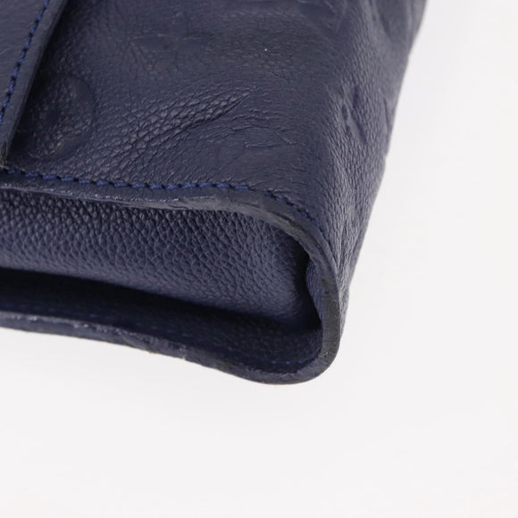 LOUIS VUITTON Monogram Empreinte Fascinant Bag Celest M40787 LV Auth bs29032