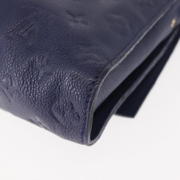 LOUIS VUITTON Monogram Empreinte Fascinant Bag Celest M40787 LV Auth bs29032