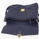 LOUIS VUITTON Monogram Empreinte Fascinant Bag Celest M40787 LV Auth bs29032-16