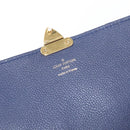 LOUIS VUITTON Monogram Empreinte Fascinant Bag Celest M40787 LV Auth bs29032-17