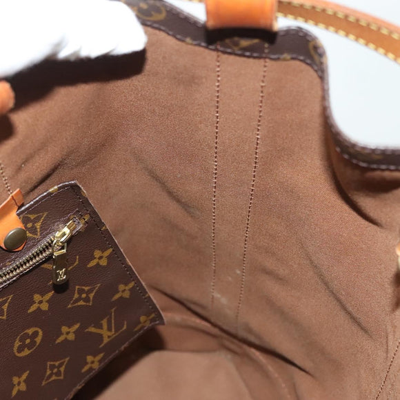 LOUIS VUITTON Monogram Randonnee GM Shoulder Bag M42244 LV Auth bs29037