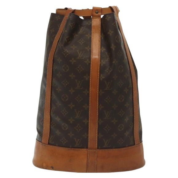 LOUIS VUITTON Monogram Randonnee GM Shoulder Bag M42244 LV Auth bs29037