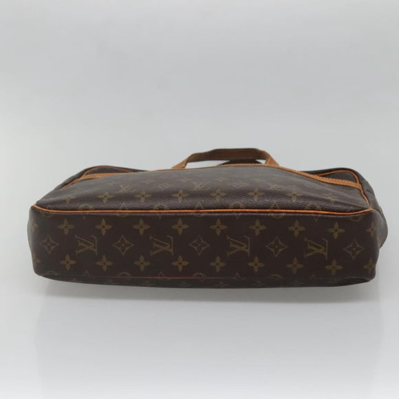 LOUIS VUITTON Monogram Porte Documents Pegas Hand Bag M53343 LV Auth bs29038