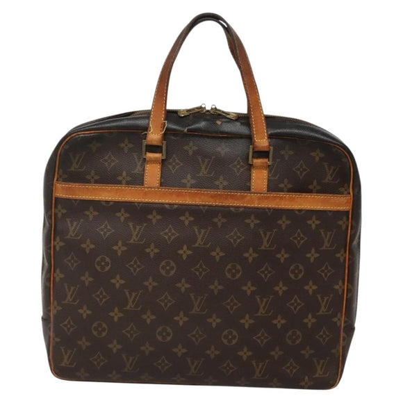 LOUIS VUITTON Monogram Porte Documents Pegas Hand Bag M53343 LV Auth bs29038