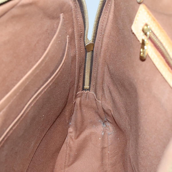 LOUIS VUITTON Monogram Porte Documents Pegas Hand Bag M53343 LV Auth bs29038