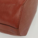LOUIS VUITTON Epi Sac Depaule GM Shoulder Bag Brown M80193 LV Auth bs29040-12