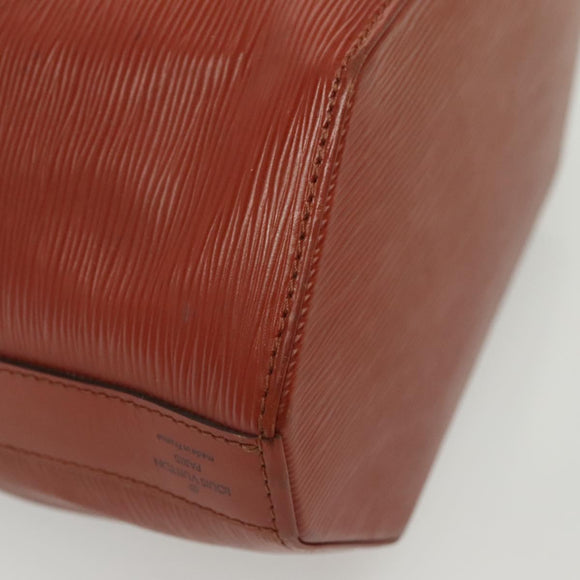 LOUIS VUITTON Epi Sac Depaule GM Shoulder Bag Brown M80193 LV Auth bs29040