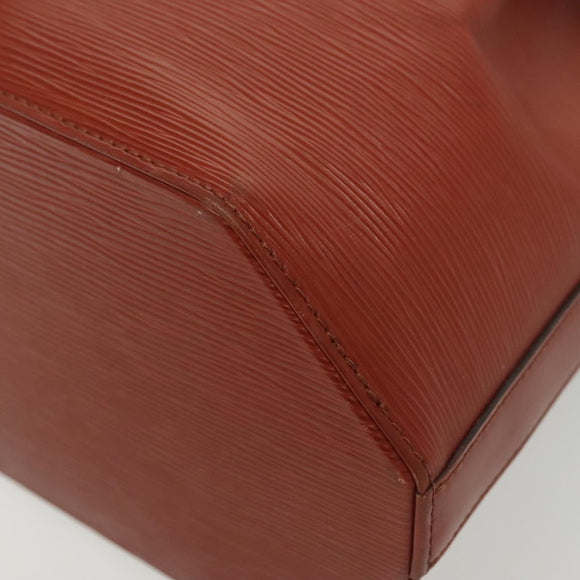 LOUIS VUITTON Epi Sac Depaule GM Shoulder Bag Brown M80193 LV Auth bs29040