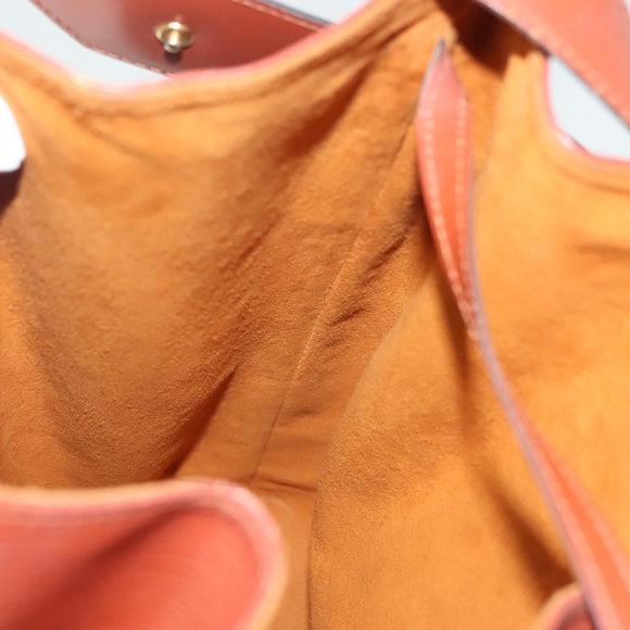 LOUIS VUITTON Epi Sac Depaule GM Shoulder Bag Brown M80193 LV Auth bs29040