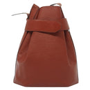 LOUIS VUITTON Epi Sac Depaule GM Shoulder Bag Brown M80193 LV Auth bs29040-2