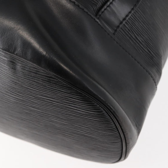 LOUIS VUITTON Epi Randonnee GM Shoulder Bag Black M43082 LV Auth bs29041