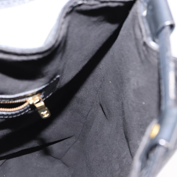 LOUIS VUITTON Epi Randonnee GM Shoulder Bag Black M43082 LV Auth bs29041