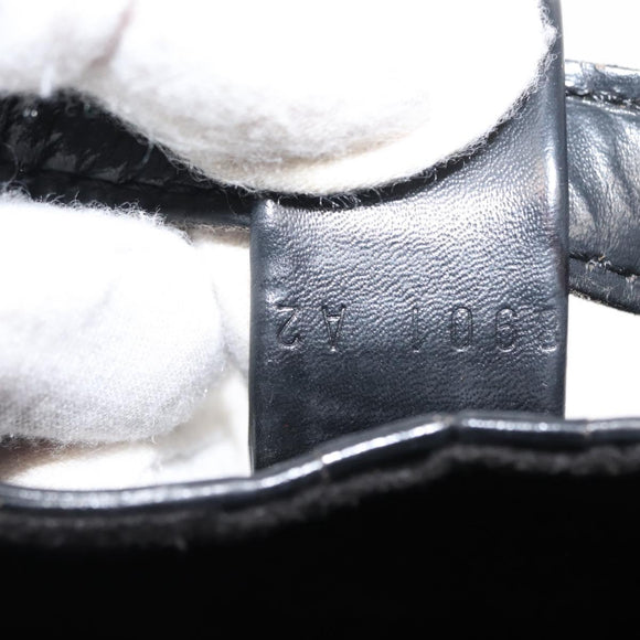 LOUIS VUITTON Epi Randonnee GM Shoulder Bag Black M43082 LV Auth bs29041