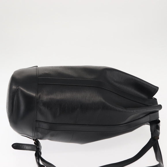 LOUIS VUITTON Epi Randonnee GM Shoulder Bag Black M43082 LV Auth bs29041