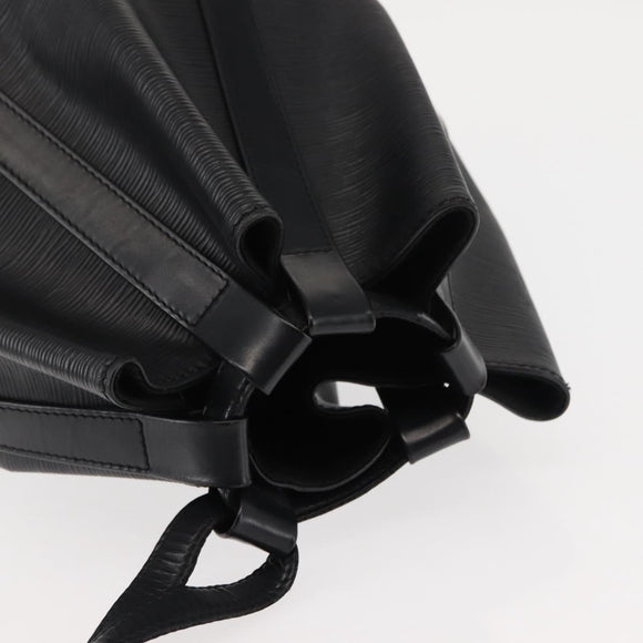 LOUIS VUITTON Epi Randonnee GM Shoulder Bag Black M43082 LV Auth bs29041