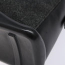 PRADA Hand Bag Leather Black Silver Auth bs29047-8