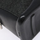 PRADA Hand Bag Leather Black Silver Auth bs29047-15