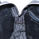 PRADA Hand Bag Leather Black Silver Auth bs29047-21