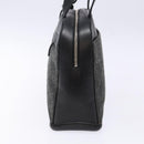 PRADA Hand Bag Leather Black Silver Auth bs29047-4
