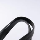 PRADA Hand Bag Leather Black Silver Auth bs29047-14