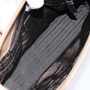 PRADA Shoulder Bag Nylon Leather Beige Auth bs29050-17