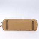 PRADA Shoulder Bag Nylon Leather Beige Auth bs29050-9