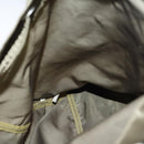 PRADA Backpack Nylon Khaki Silver Auth bs29051-22