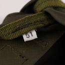 PRADA Backpack Nylon Khaki Silver Auth bs29051-12