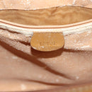 GUCCI GG Canvas Tote Bag Beige Gold Auth bs29058-18