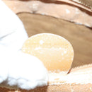 GUCCI GG Canvas Tote Bag Beige Gold Auth bs29058-12