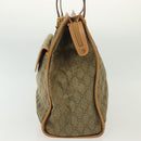 GUCCI GG Canvas Tote Bag Beige Gold Auth bs29058-3