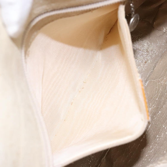 GUCCI Shoulder Bag Enamel Orange Silver 000 1013 0555 Auth bs29061