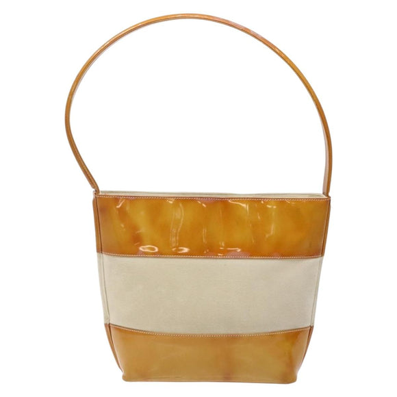 GUCCI Shoulder Bag Enamel Orange Silver 000 1013 0555 Auth bs29061