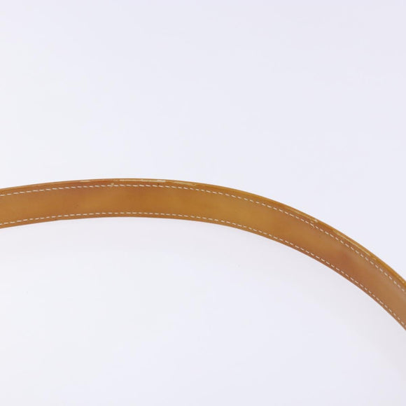 GUCCI Shoulder Bag Enamel Orange Silver 000 1013 0555 Auth bs29061