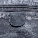 GUCCI Bamboo Tote Bag Suede Leather 2way Black Gold 001 2404 15770 Auth bs29062-16