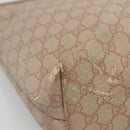 GUCCI GG Supreme Tote Bag PVC Beige Gold 211137 Auth bs29064-12