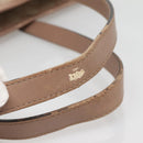 GUCCI GG Supreme Tote Bag PVC Beige Gold 211137 Auth bs29064-8