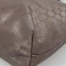 GUCCI GG Implementation Tote Bag PVC Pink Silver 211137 Auth bs29066-9