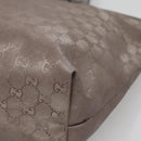 GUCCI GG Implementation Tote Bag PVC Pink Silver 211137 Auth bs29066-15