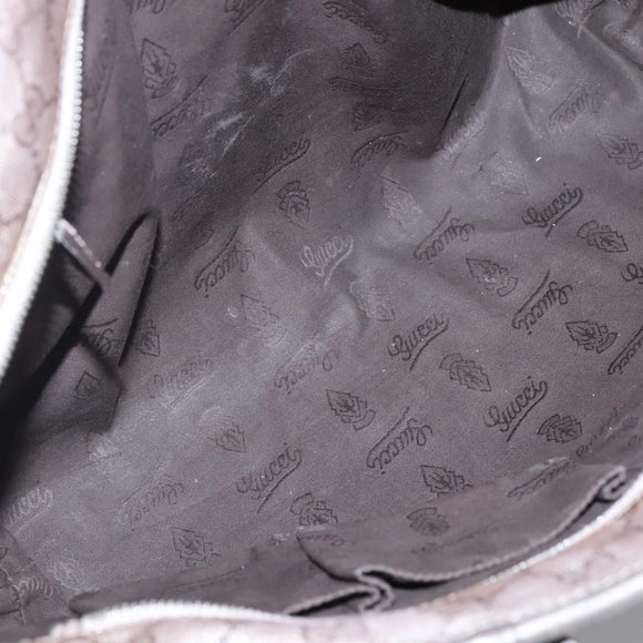 GUCCI GG Implementation Tote Bag PVC Pink Silver 211137 Auth bs29066