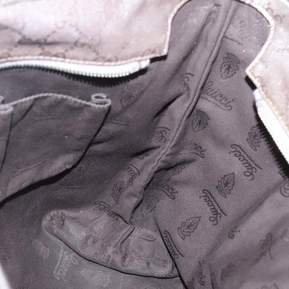 GUCCI GG Implementation Tote Bag PVC Pink Silver 211137 Auth bs29066