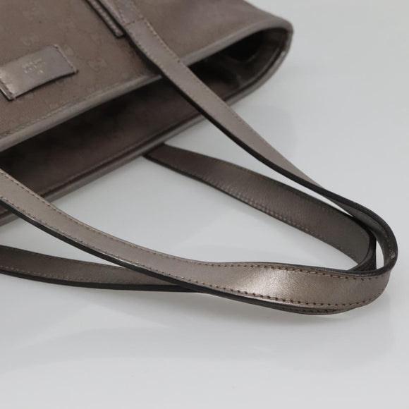 GUCCI GG Implementation Tote Bag PVC Pink Silver 211137 Auth bs29066