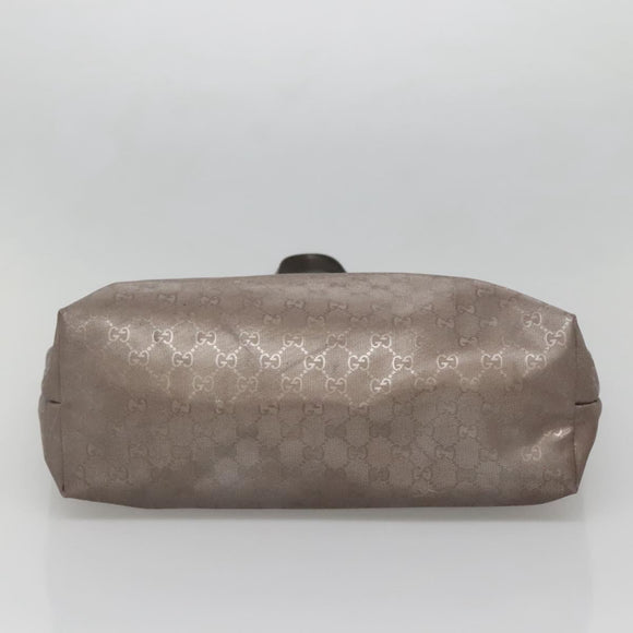 GUCCI GG Implementation Tote Bag PVC Pink Silver 211137 Auth bs29066