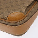 GUCCI Micro GG Supreme Shoulder Bag PVC Beige Gold 007 904 0423 Auth bs29068-10