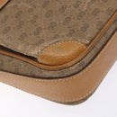 GUCCI Micro GG Supreme Shoulder Bag PVC Beige Gold 007 904 0423 Auth bs29068-11