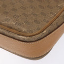 GUCCI Micro GG Supreme Shoulder Bag PVC Beige Gold 007 904 0423 Auth bs29068-12