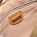 GUCCI Micro GG Supreme Shoulder Bag PVC Beige Gold 007 904 0423 Auth bs29068-17