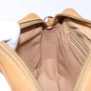 GUCCI Micro GG Supreme Shoulder Bag PVC Beige Gold 007 904 0423 Auth bs29068-20